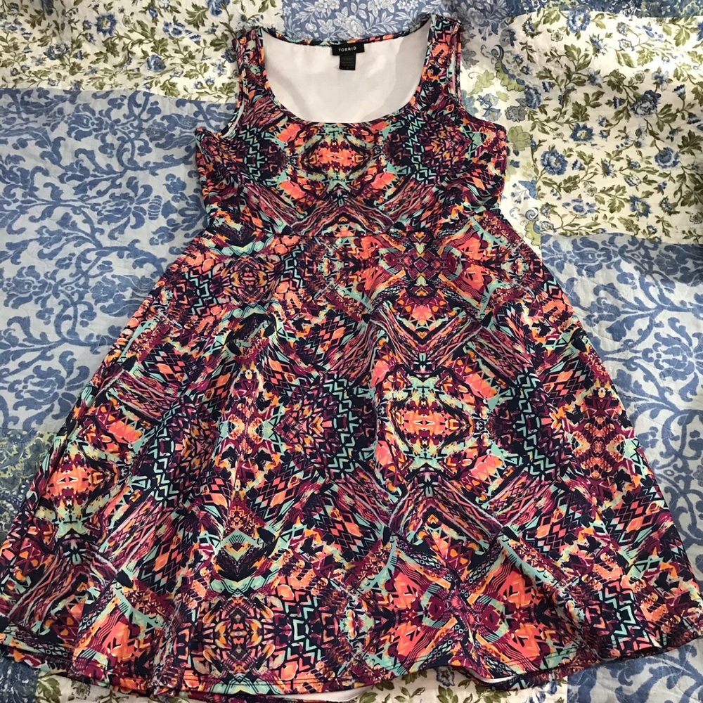 Torrid | Colorful Dress